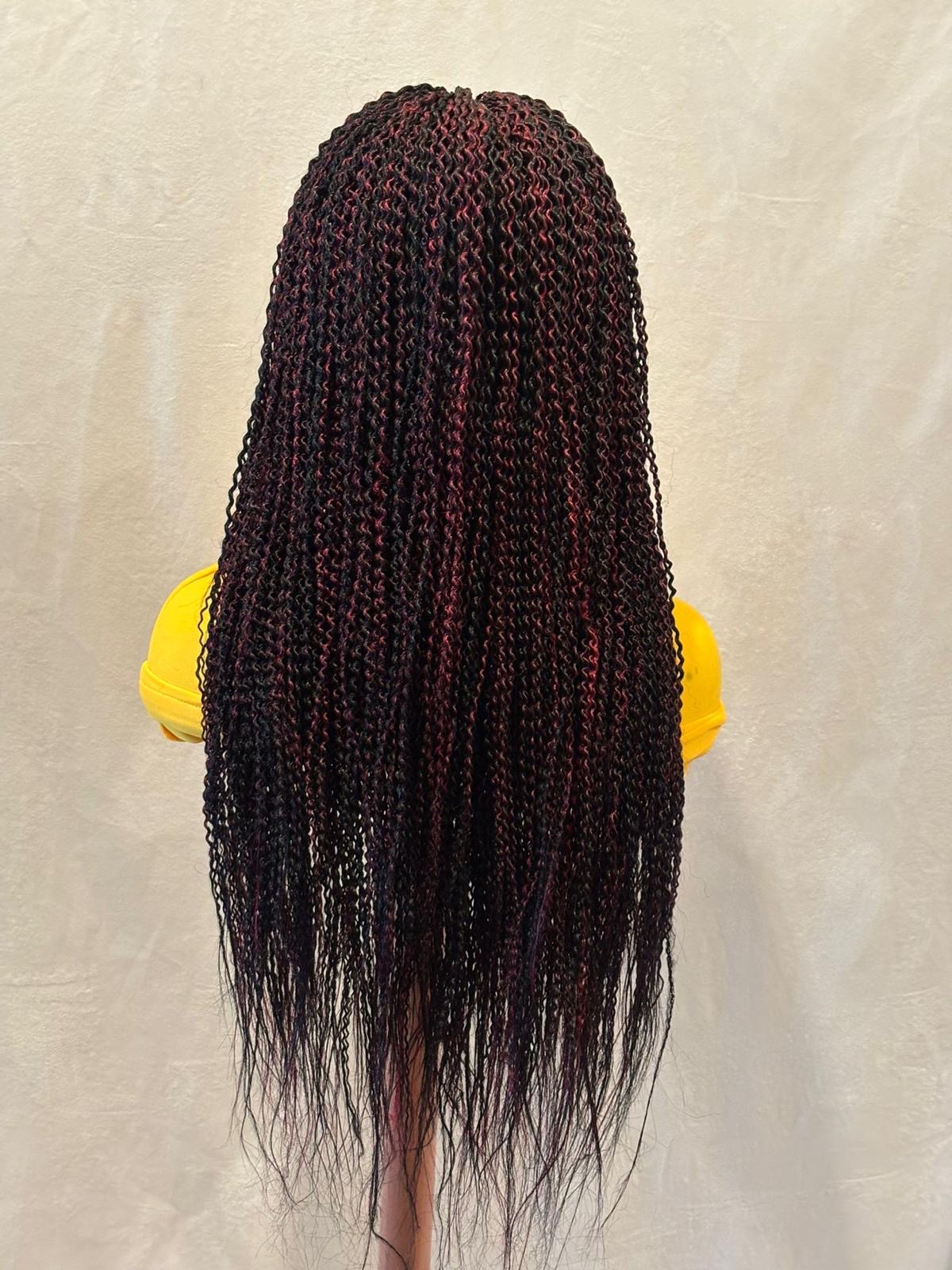 Red and Black Spaghetti Twists