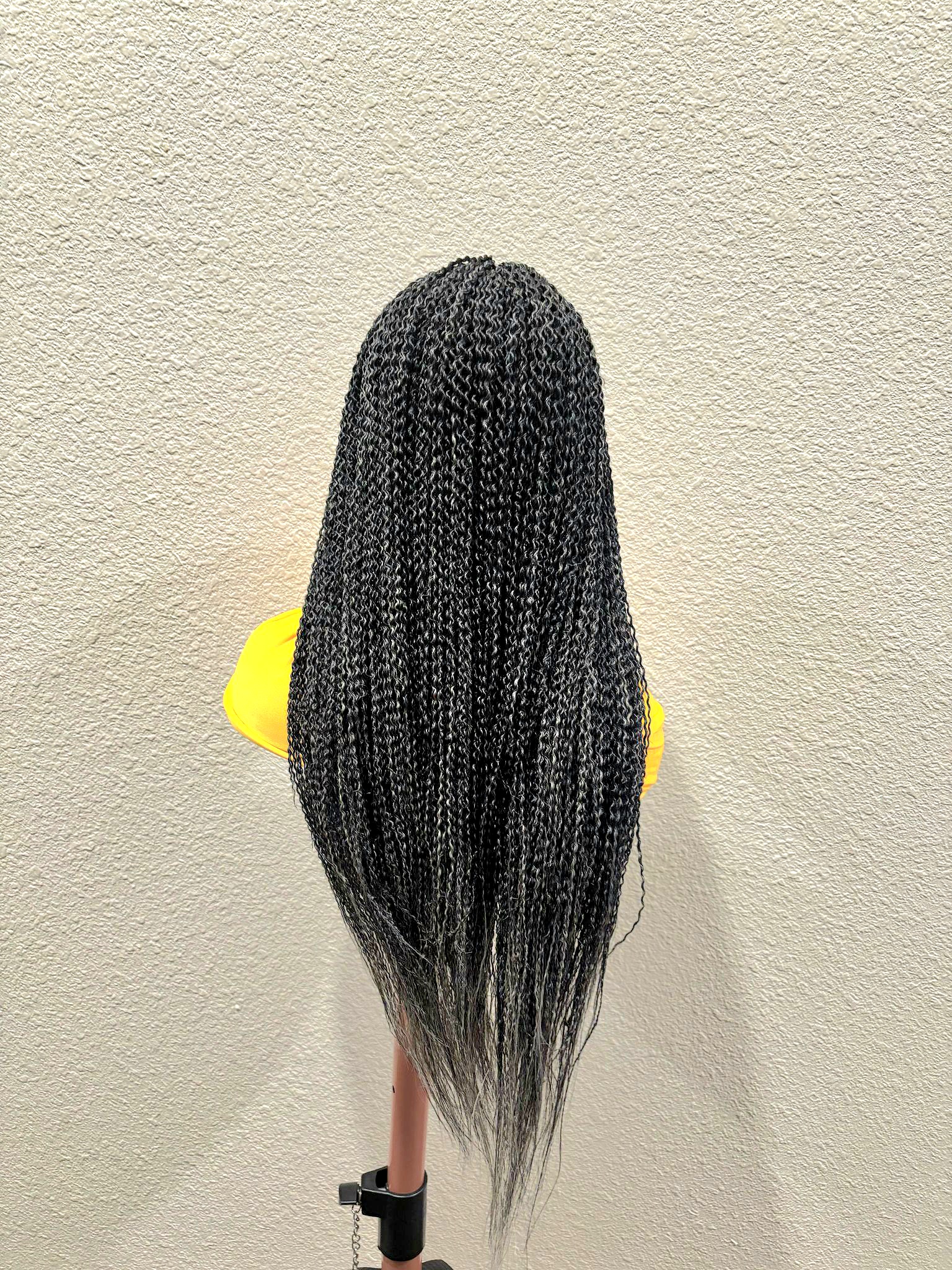 Spaghetti Twists Black & Grey