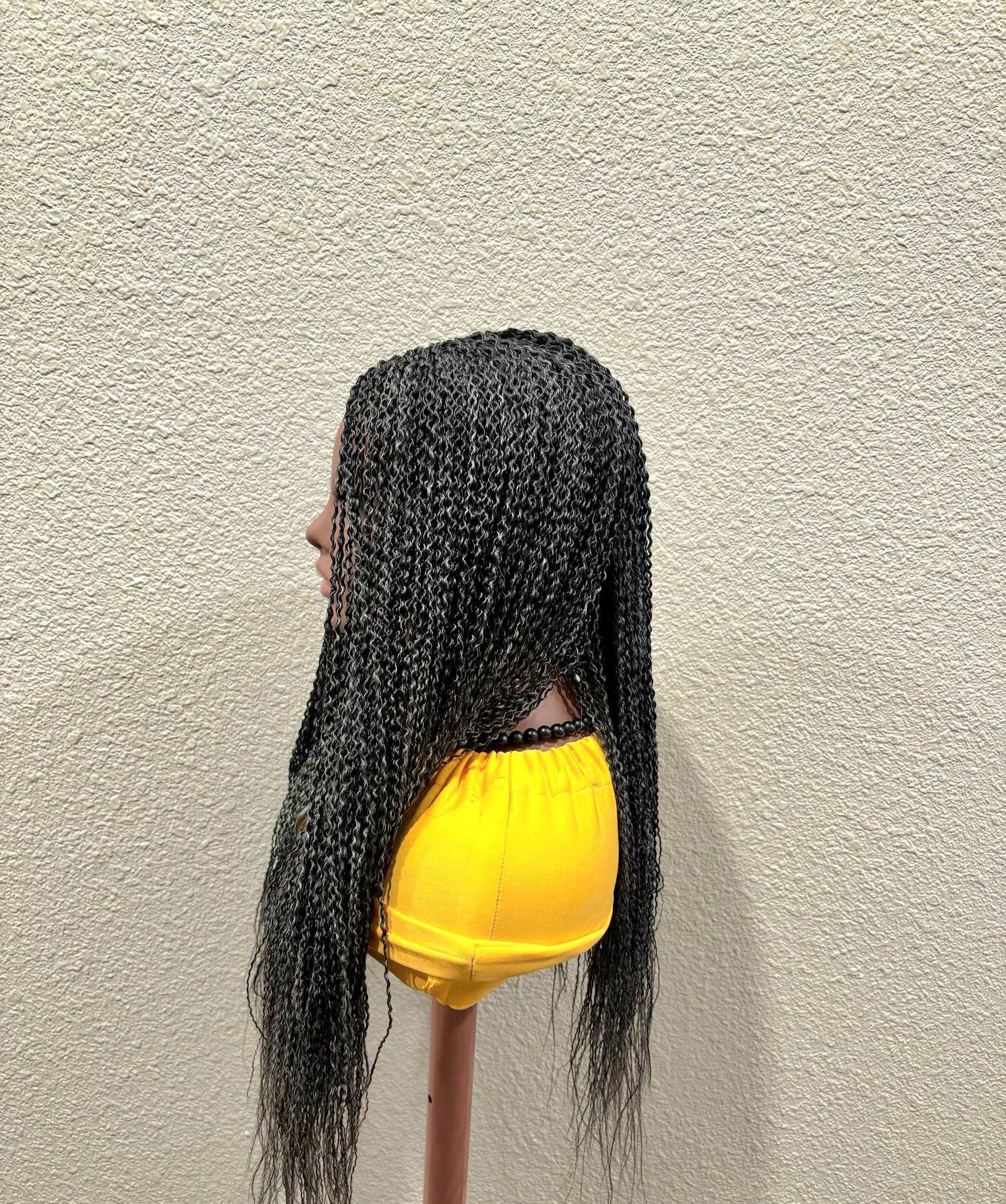 Spaghetti Twists Black & Grey