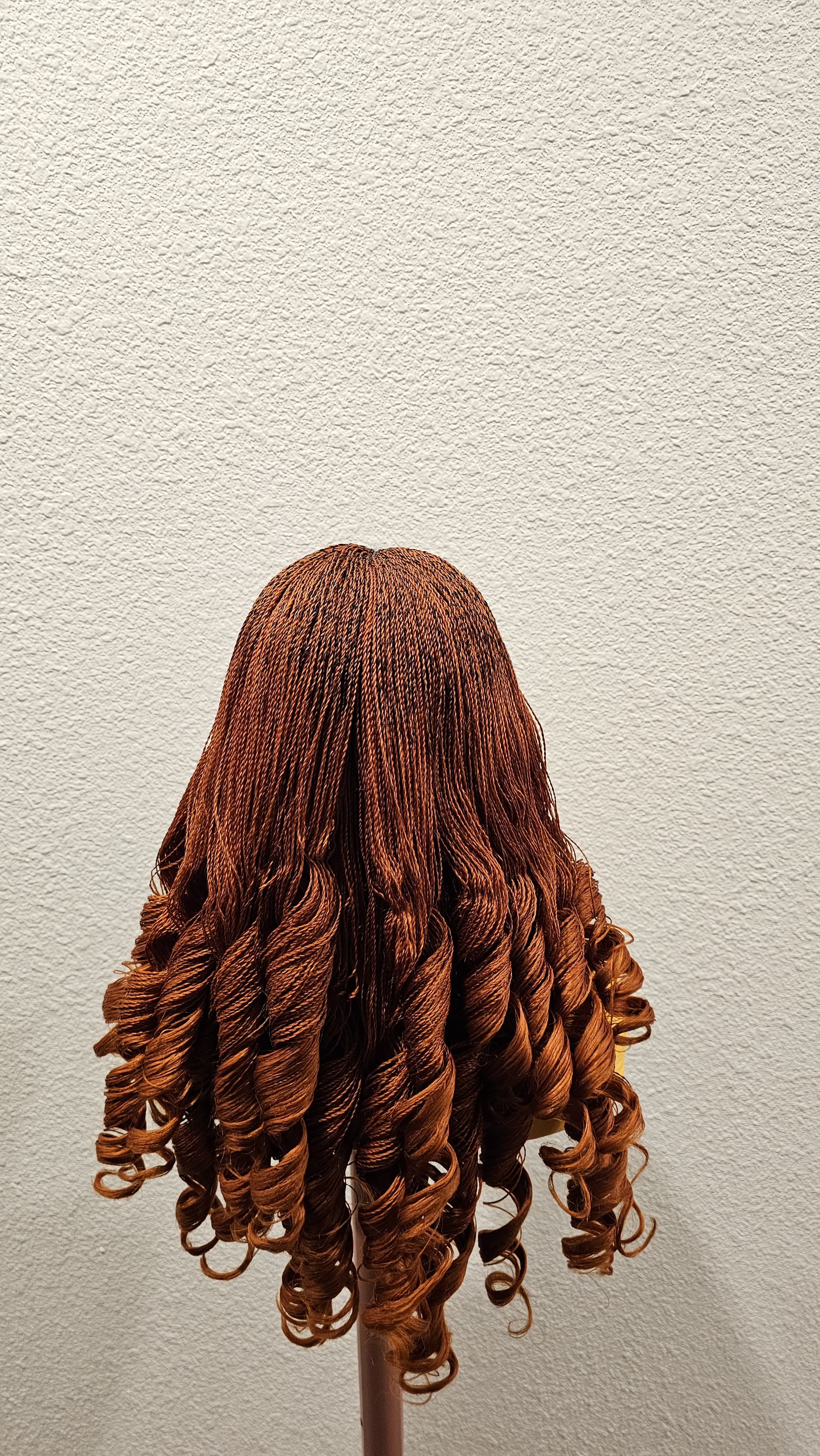 Nano Curly Twist Dark Ginger