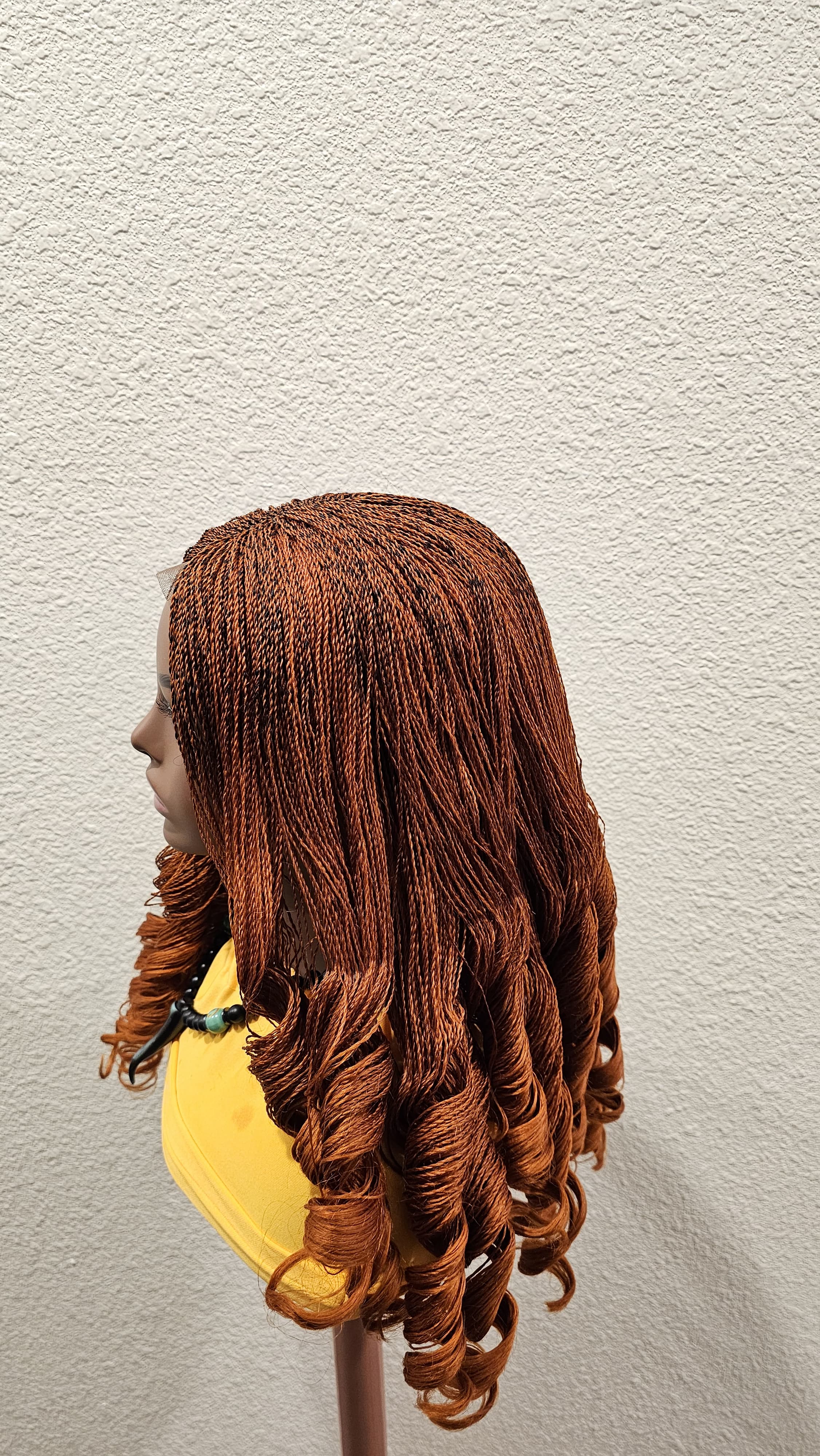 Nano Curly Twist Dark Ginger