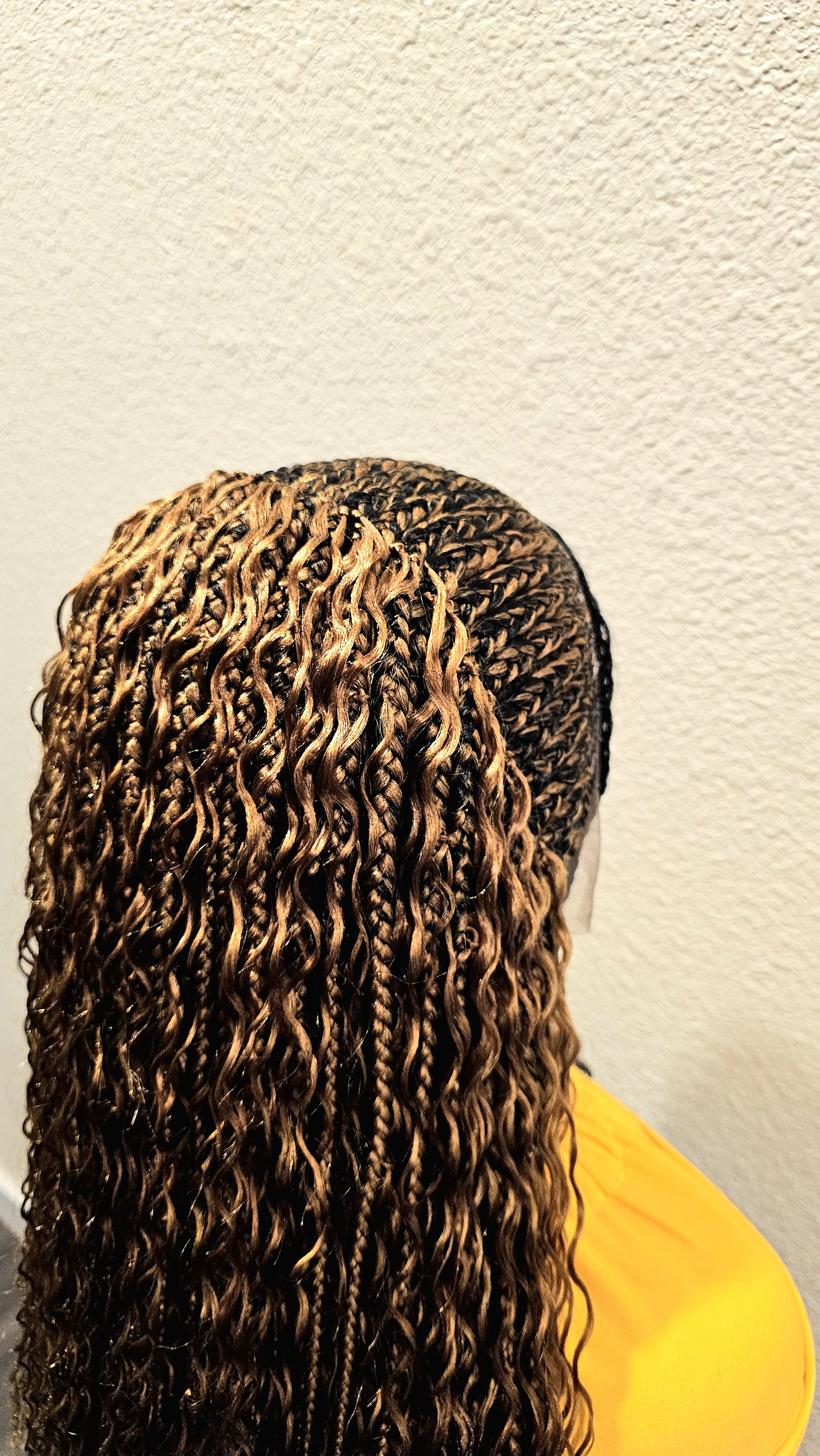 Cornrow Boho Braids