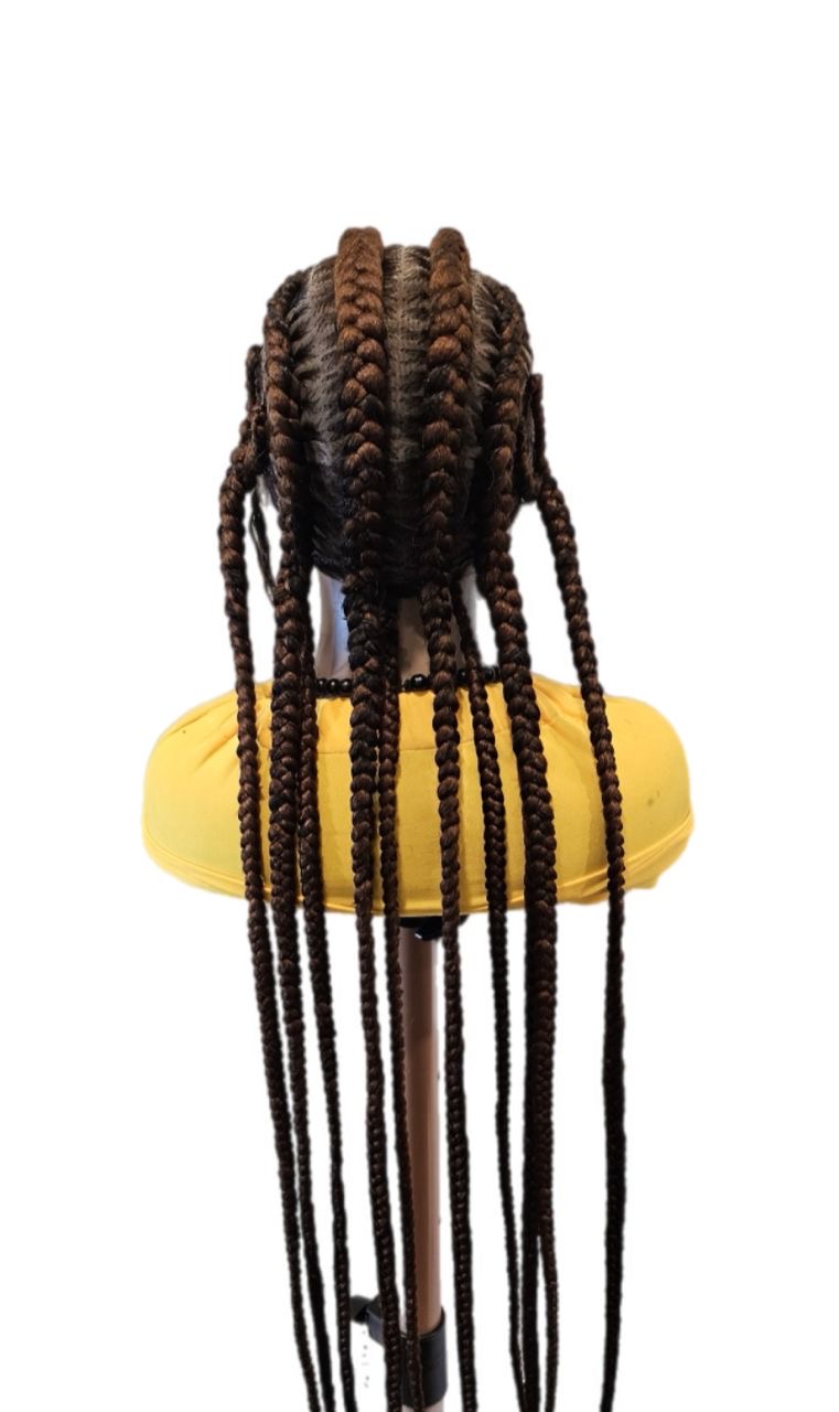 Copper Orange Cornrows