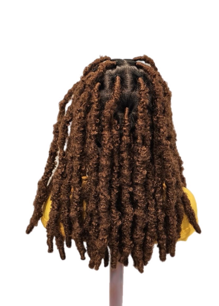 Color 30 Medium Brown, Butterfly Locs