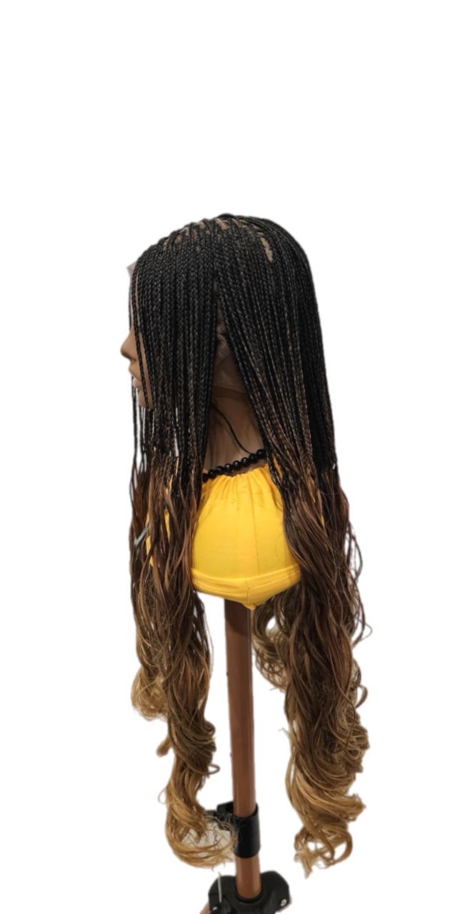 Color B29, French curly braid
