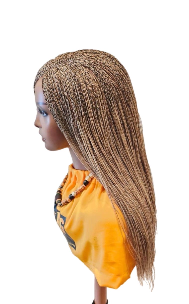 Warm Honey Blonde, Tiny Braid