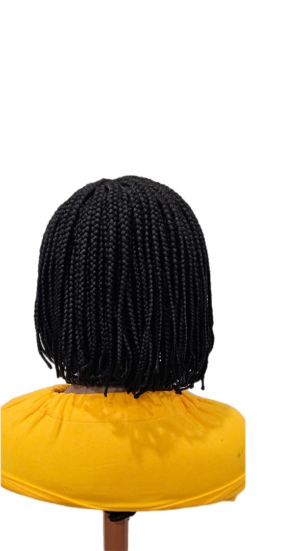 Jet Black Bob Braid