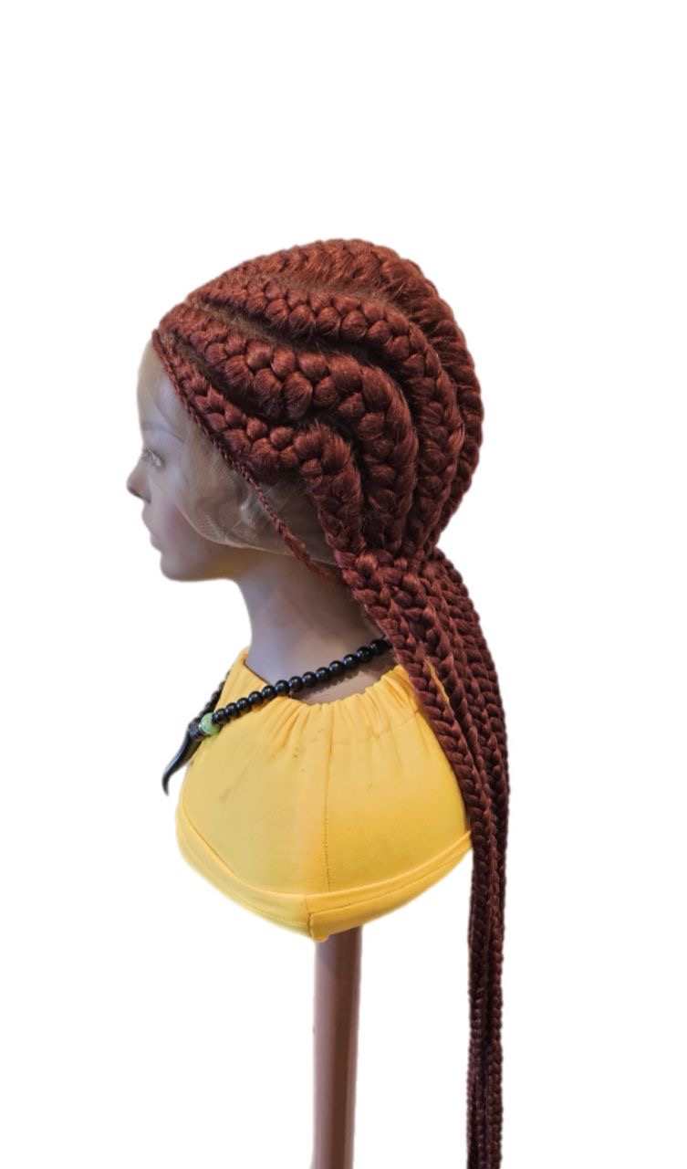 Copper Orange Cornrows