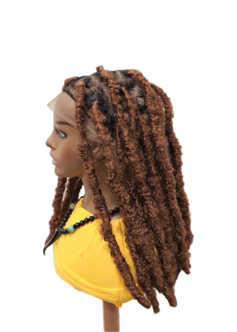 Color 30 Medium Brown, Butterfly Locs