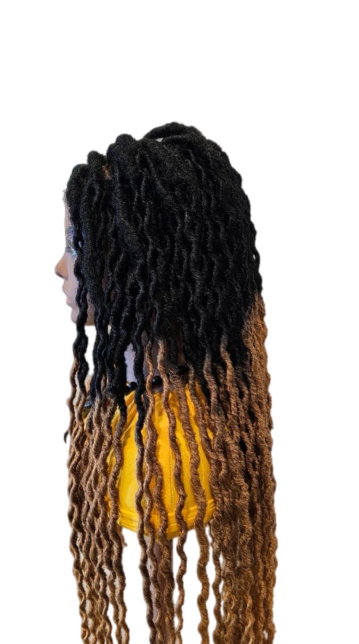 Wavy Crochet Locs