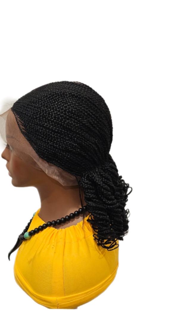 Color 1B Jet Black Cornrows