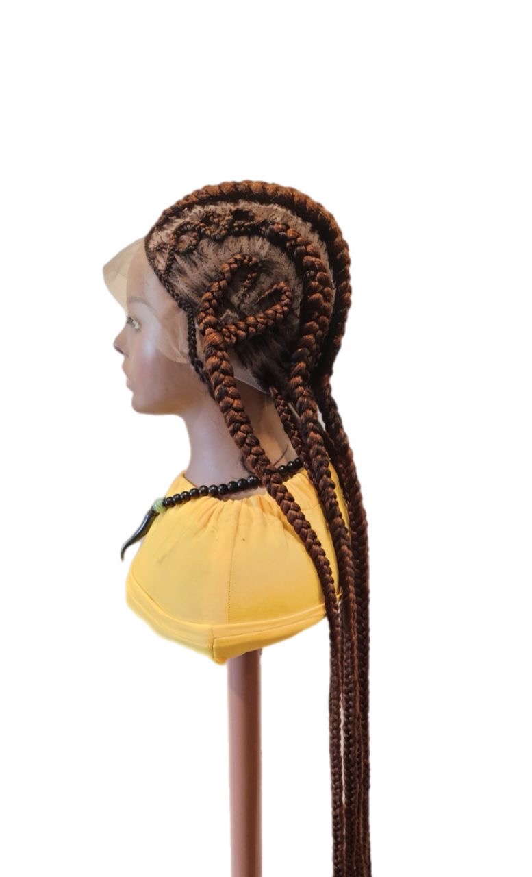 Copper Orange Cornrows