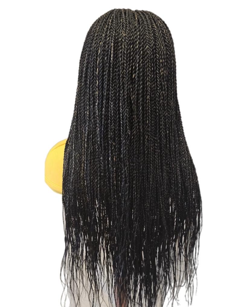 Black and Light Blonde Twist Braid