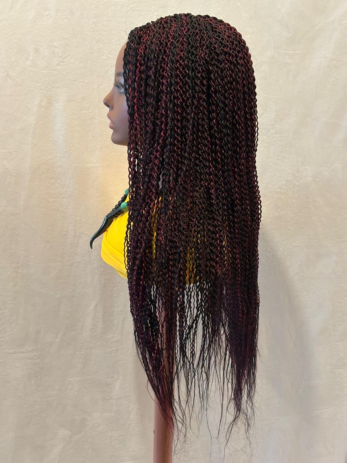 Red and Black Spaghetti Twists