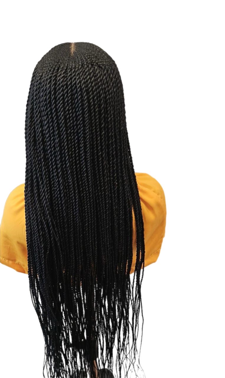Jet Black Ghana weaving Twist