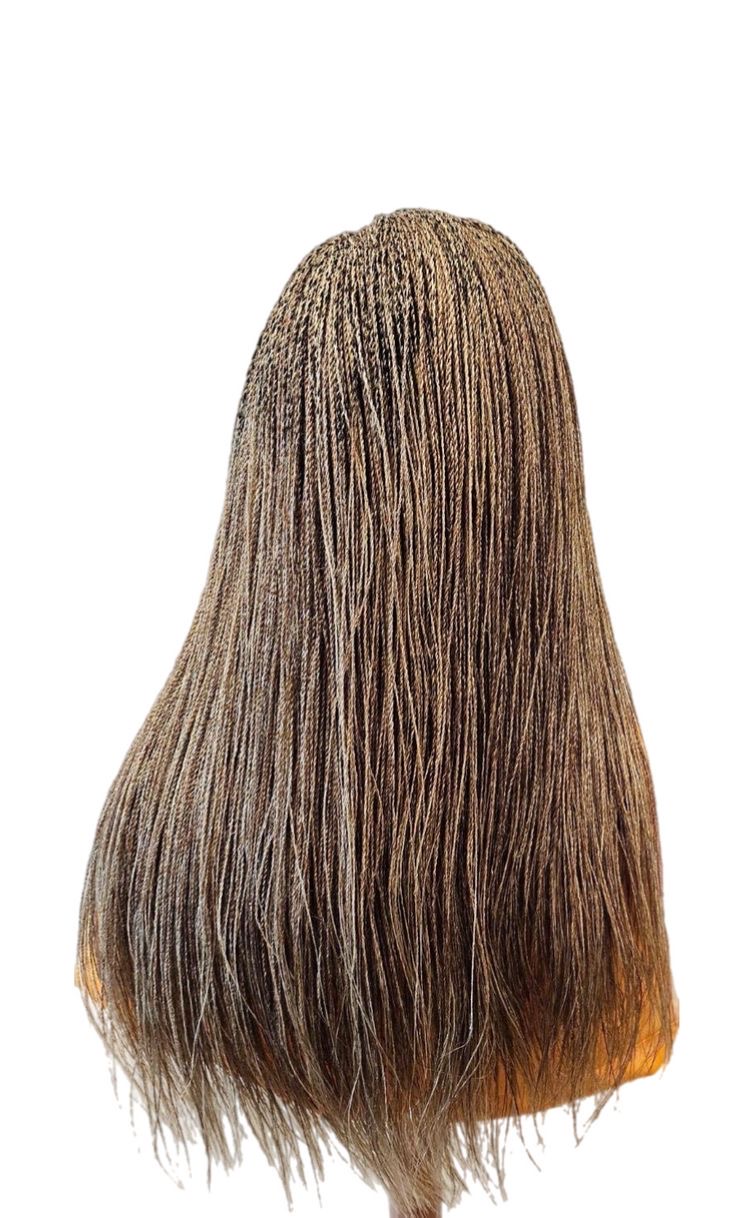 Warm Honey Blonde, Tiny Braid