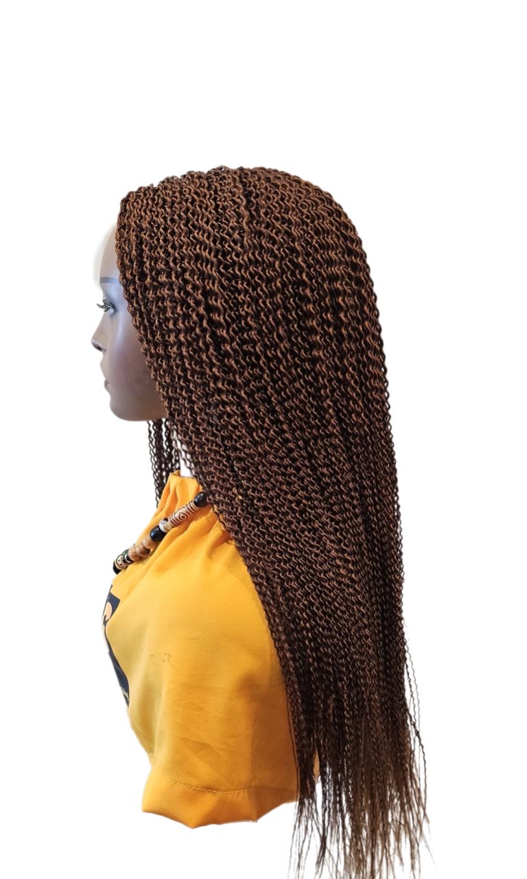 Dark Brown Watermelon Braid