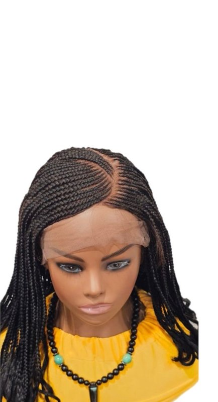 Color 1B, Jet Black Ghana weaving