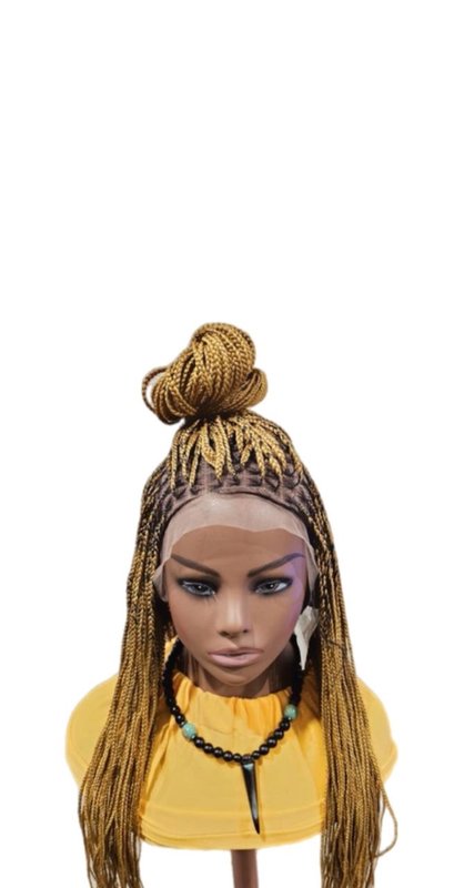 Color 144 Golden Blonde Knotless Braid