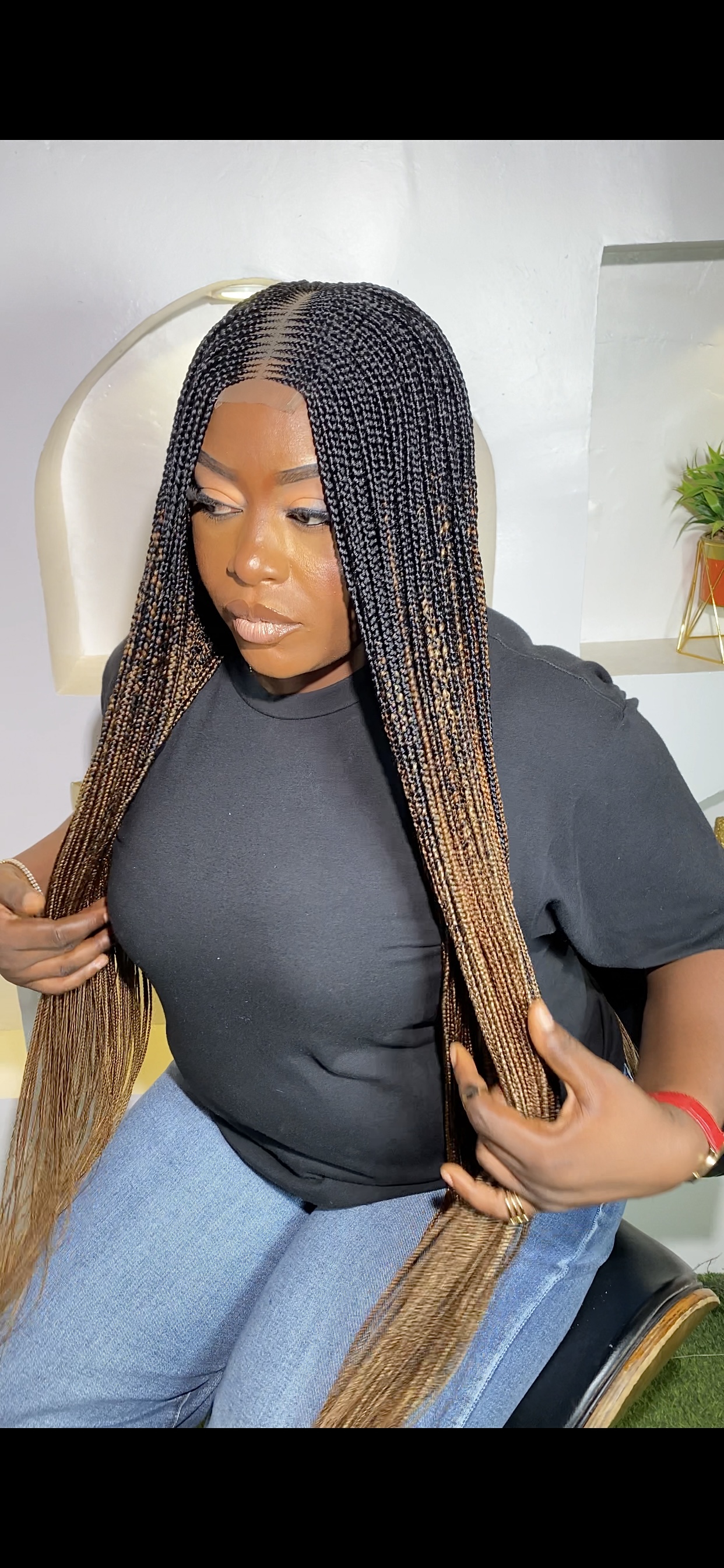 Color Blend Ghana Weaving Braids