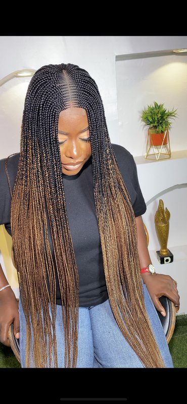 Color Blend Ghana Weaving Braids