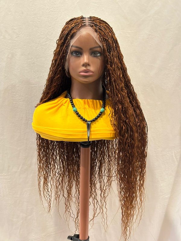 Brown Boho Braids