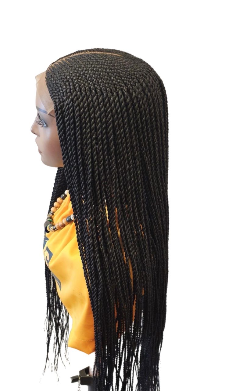 Jet Black Ghana weaving Twist
