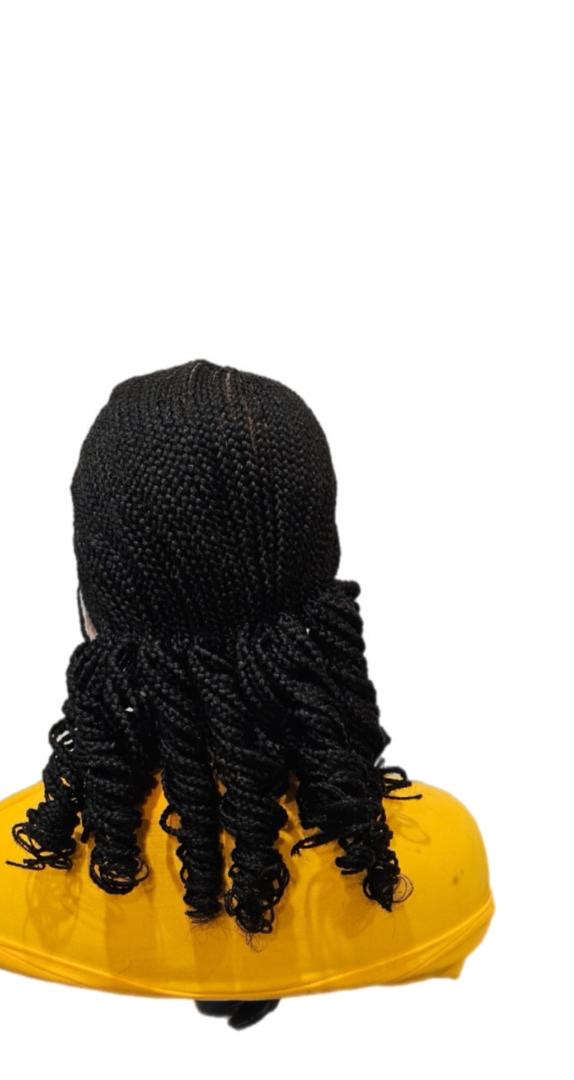 Color 1B Jet Black Cornrows