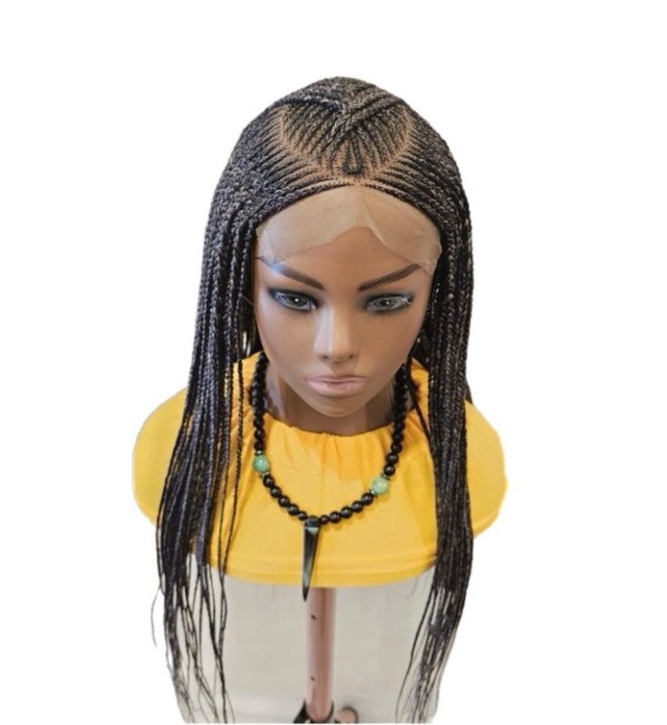 Fantasy and light blonde, Cornrows