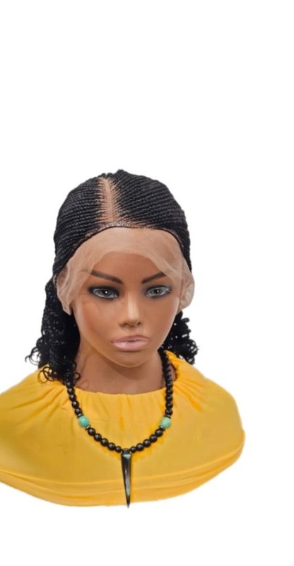 Color 1B Jet Black Cornrows