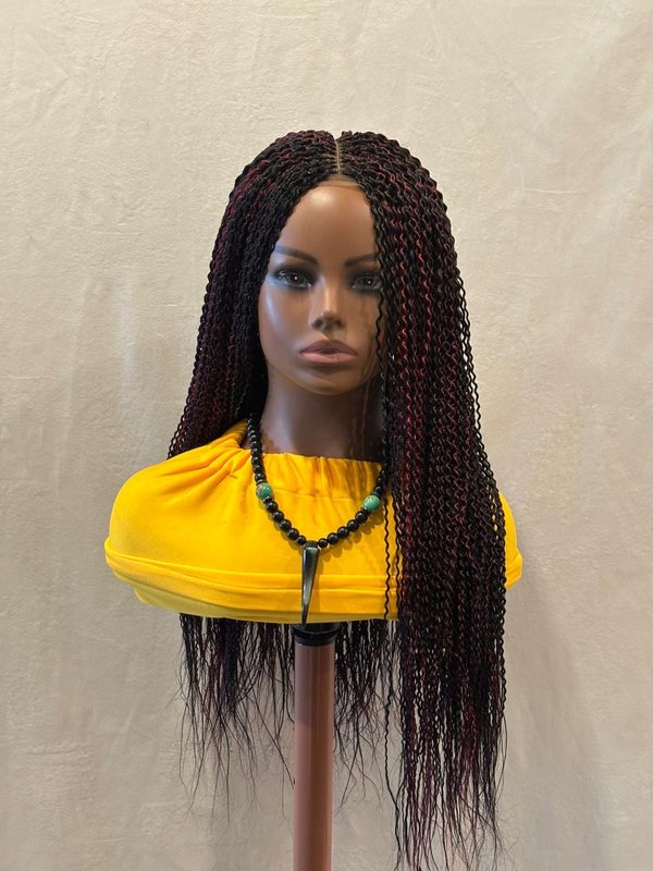 Red and Black Spaghetti Twists