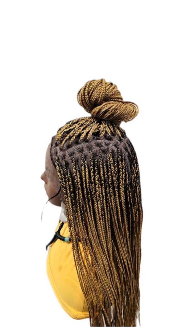 Color 144 Golden Blonde Knotless Braid