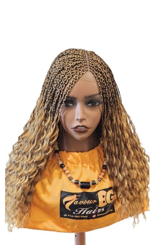 Blonde Wavy Curls