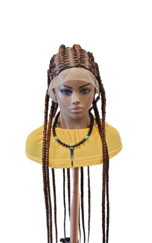 Copper Orange Cornrows