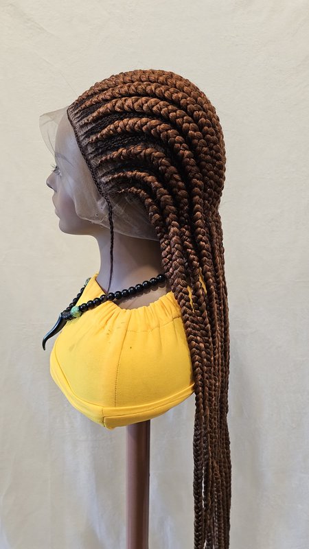 Brown Cornrows
