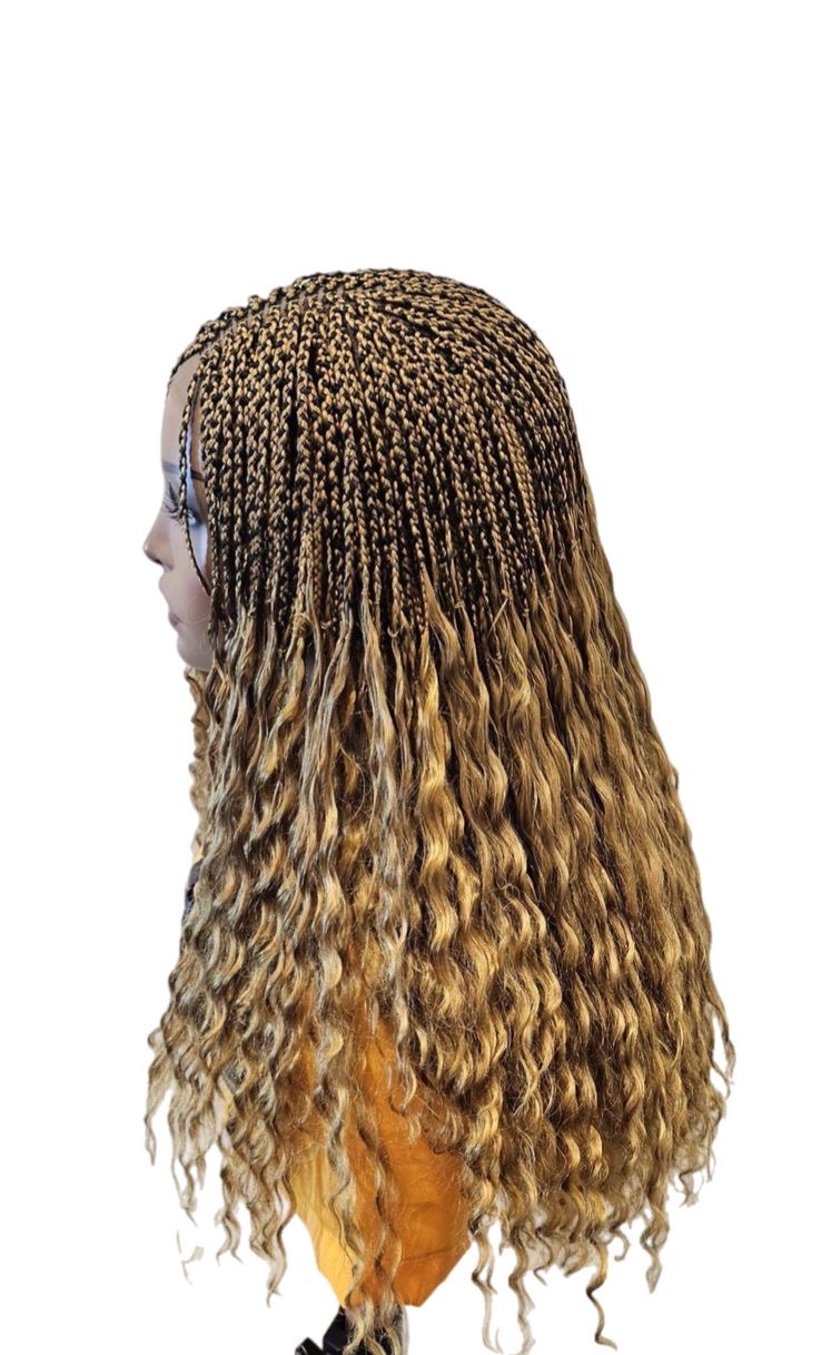 Blonde Wavy Curls