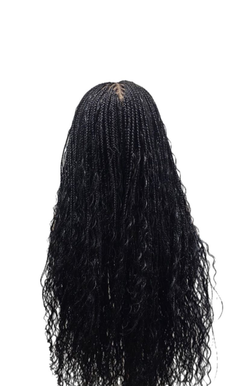 Jet Black Boho Braid