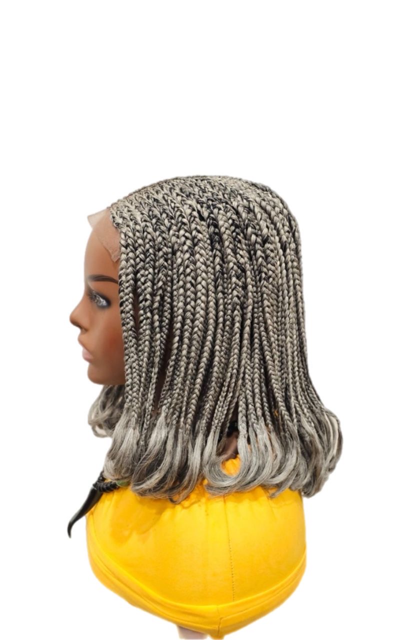 Color Gray, Ghana Weaving Bob