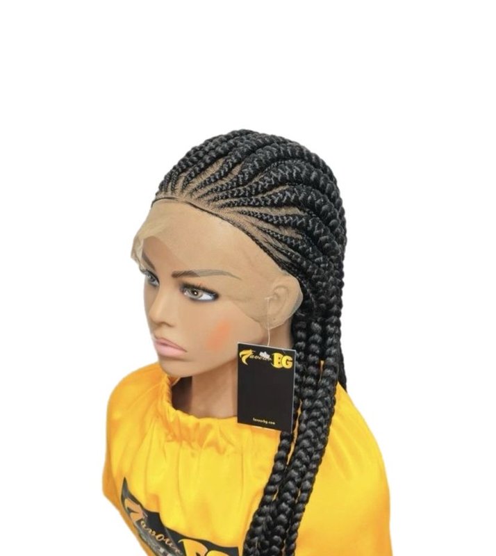 Black Rice and Beans Ghana weaving All-back