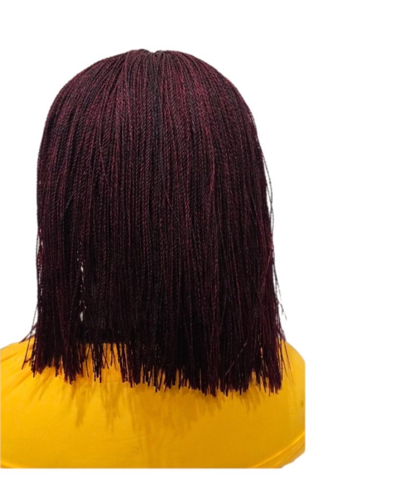 Black and Dark Brown Twist